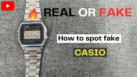 how to tell a fake casio watch|casio watch lookup.